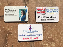 Custom Personalized Name Badge, Name Badge with Magnetic Backing